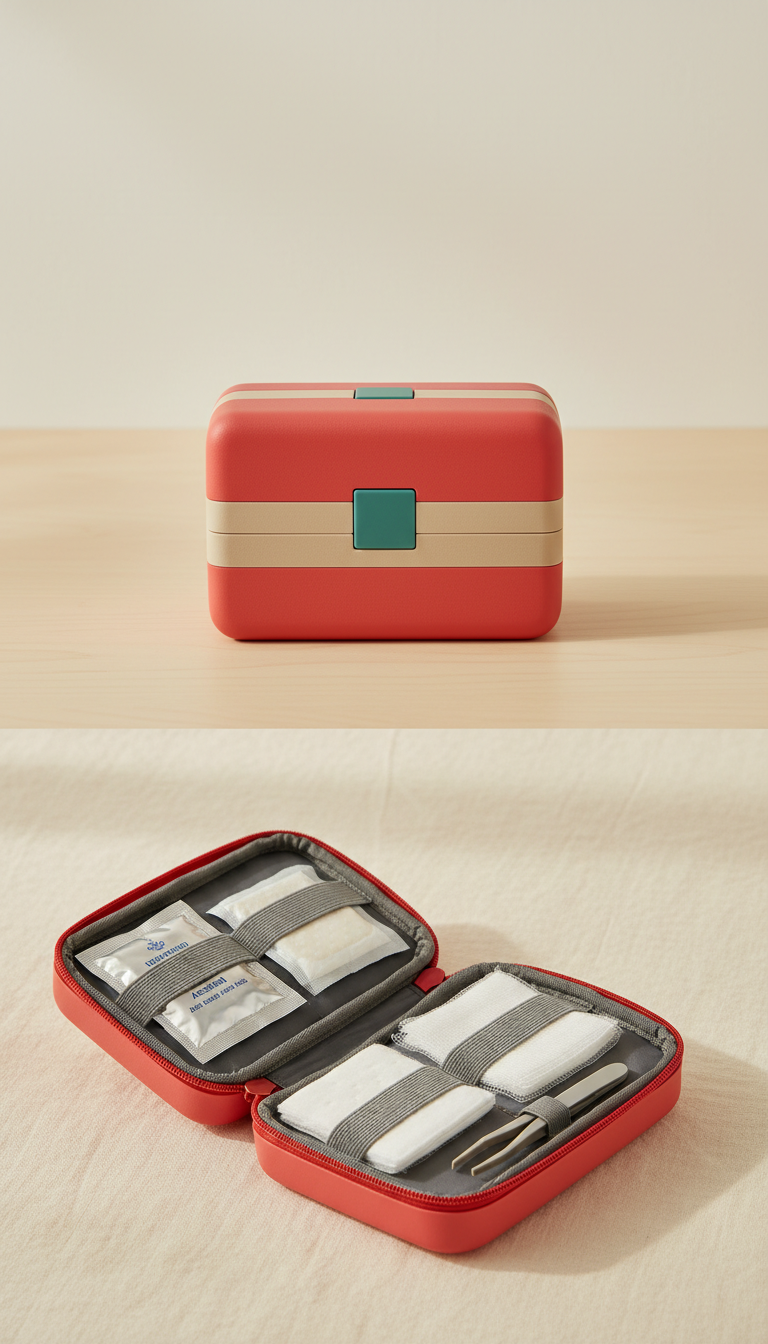 Travel Mini First Aid Kit Compact Size