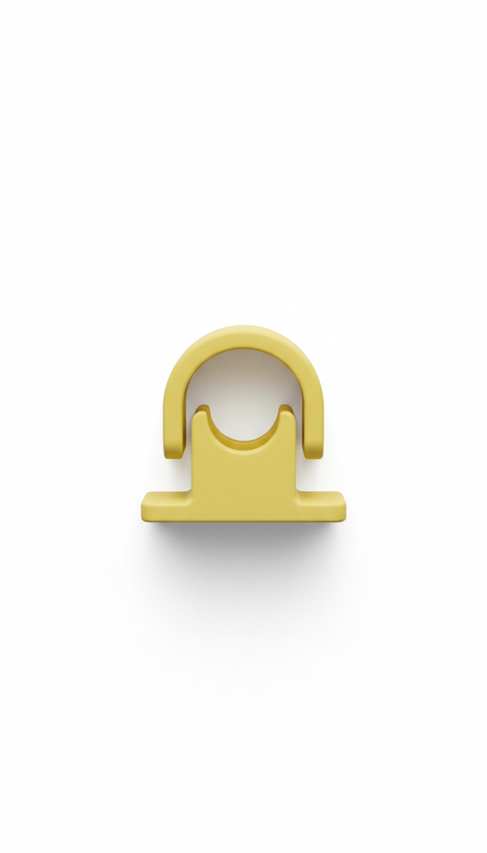Signal Yellow Cable Organizer Clip