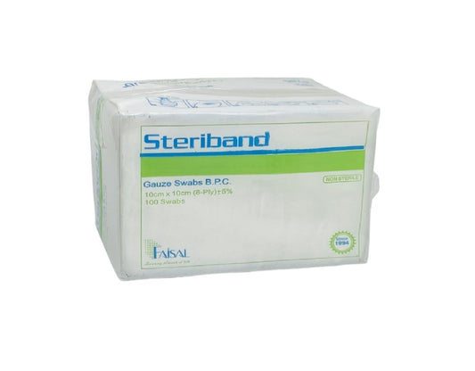 STERIBAND GAUZE SWABS (NON-STERILE)