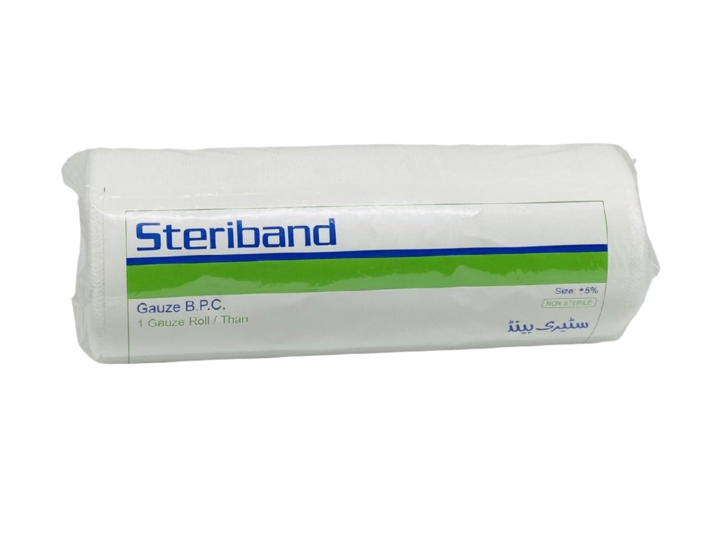 STERIBAND  GAUZE ROLL BPC (NON-STERILE)