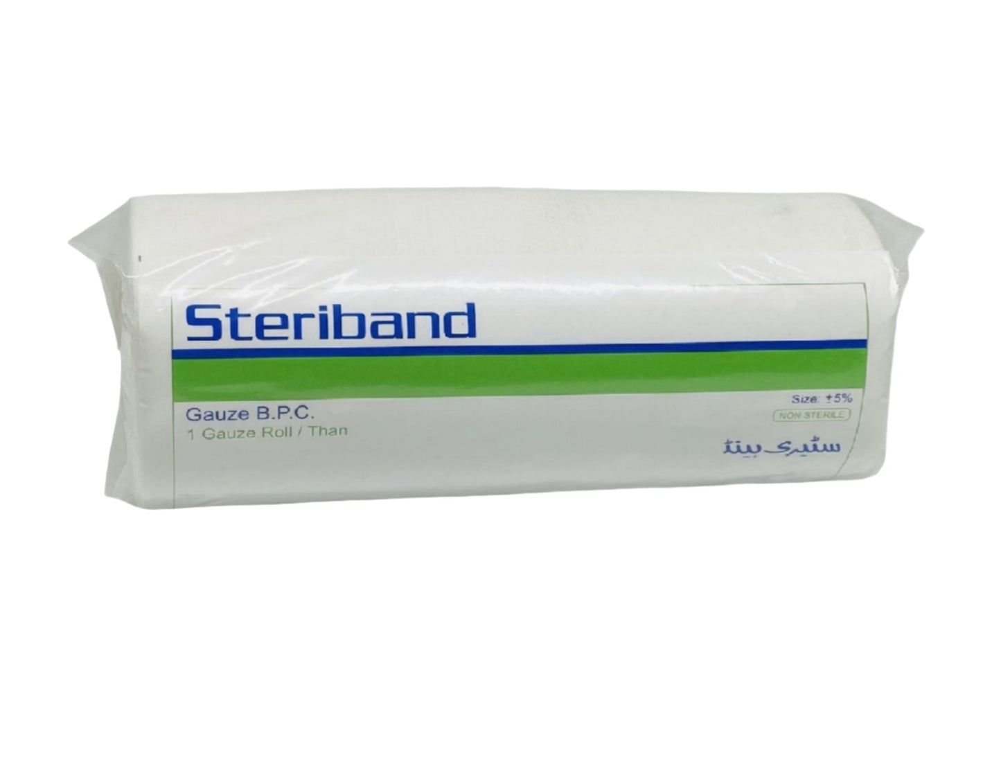 STERIBAND  GAUZE ROLL BPC (NON-STERILE)