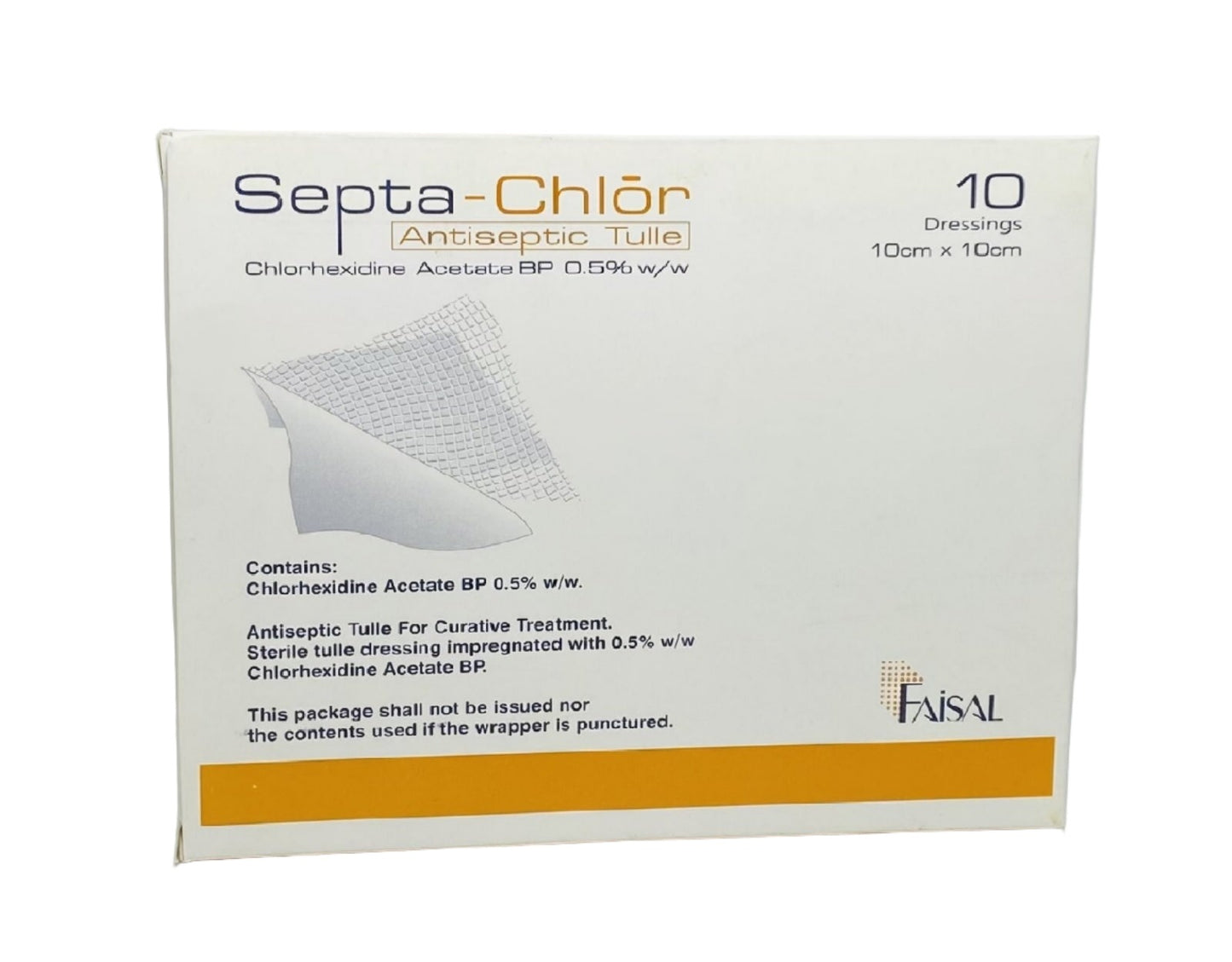 SEPTA CHLOR ANTISEPTIC TULLE