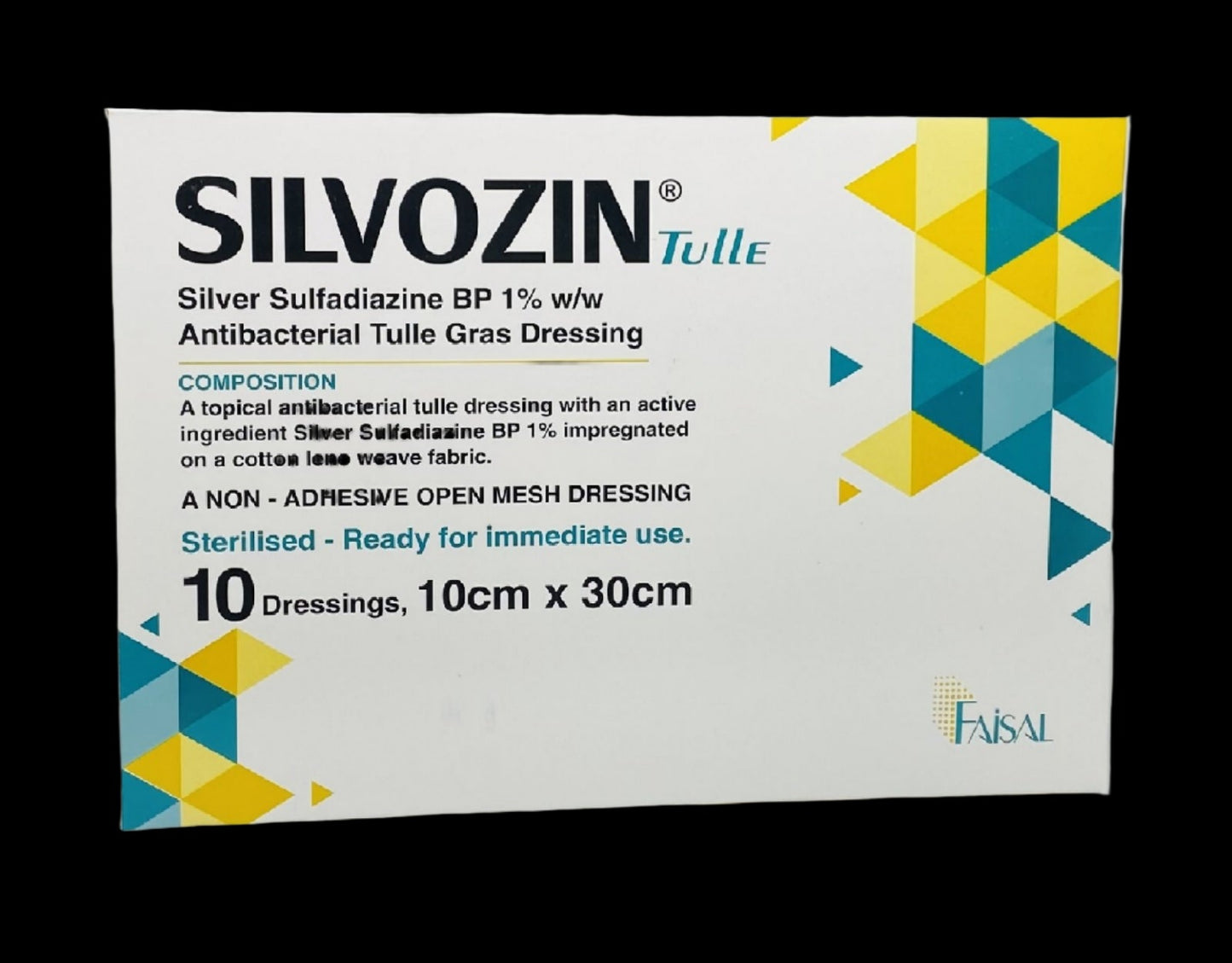 SILVOZIN ANTIBIOTIC TULLE