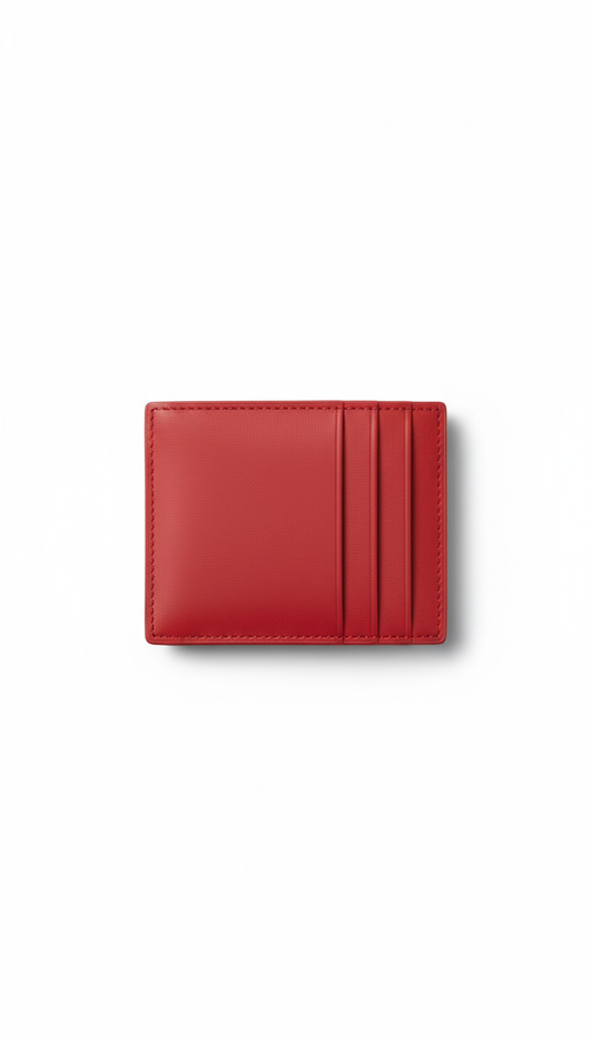 Transit Red Slim Card Wallet