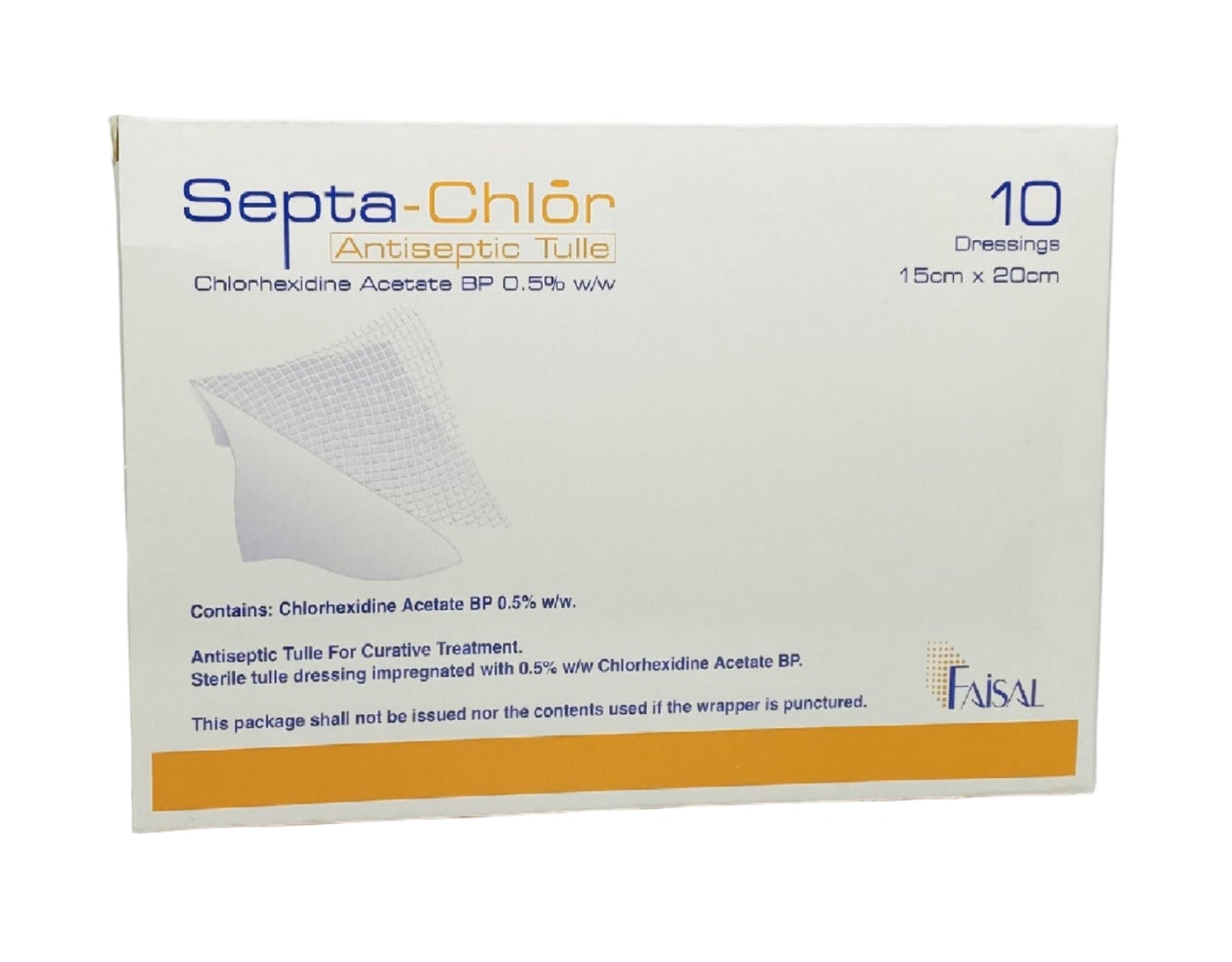 SEPTA CHLOR ANTISEPTIC TULLE